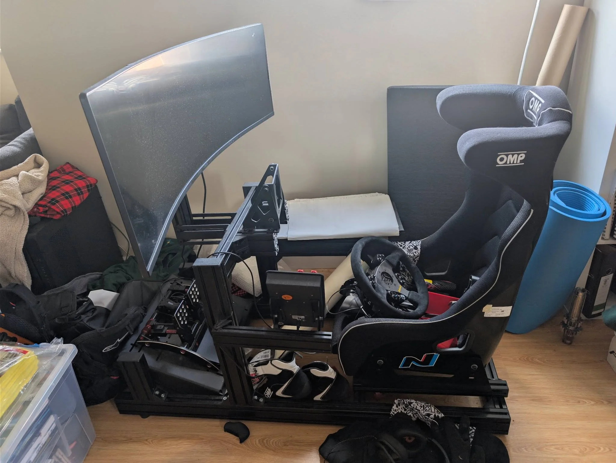 1. Can I use a direct drive wheel without a cockpit?